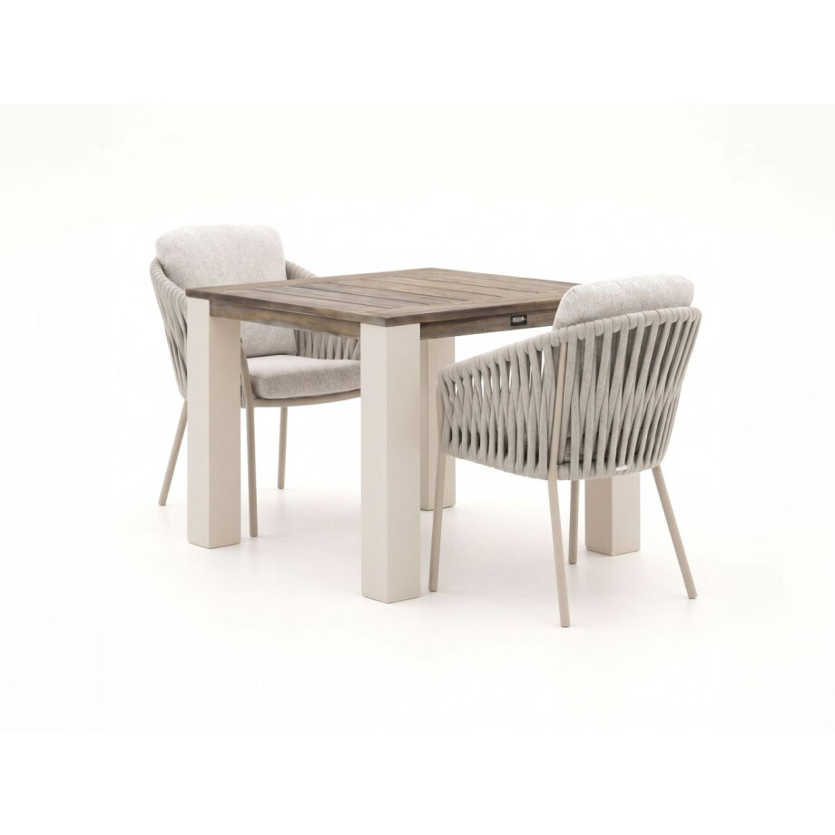 SUNS Nappa/ROUGH-X 100cm dining tuinset 3-delig - Laagste prijsgarantie! SUNS Nappa/ROUGH-X 100cm dining tuinset 3-delig - Laagste prijsgarantie! afbeelding 1