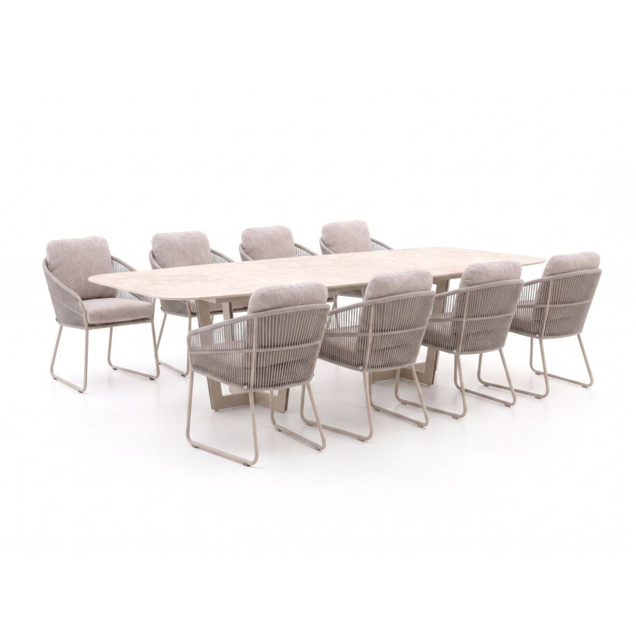 SUNS Noli/Palermo 280cm dining tuinset 9-delig - Laagste prijsgarantie! SUNS Noli/Palermo 280cm dining tuinset 9-delig - Laagste prijsgarantie! afbeelding 1