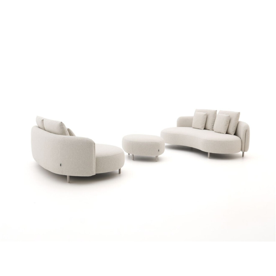 SUNS Pienza bank loungeset 3-delig 4-zits - Laagste prijsgarantie! afbeelding 1