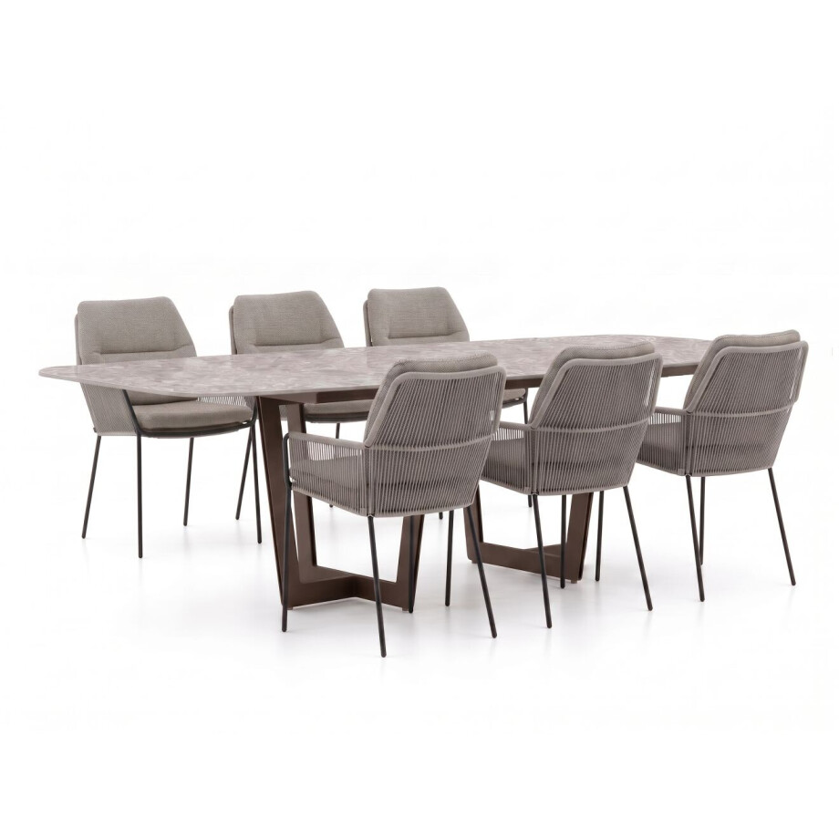 SUNS Punta/Palermo 240cm dining tuinset 7-delig - Laagste prijsgarantie! afbeelding 1