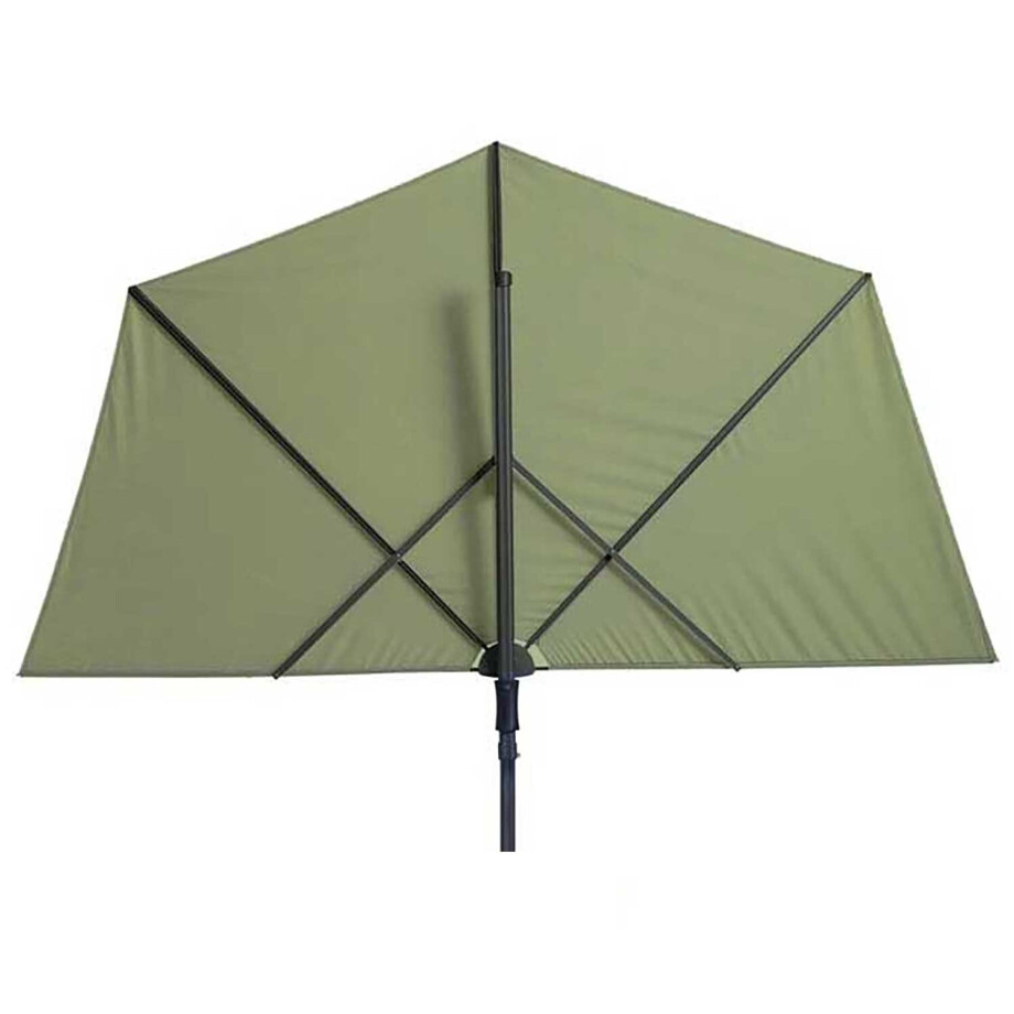 Vrijhangende zweefparasol Sunwave 270cm (sage green) afbeelding 