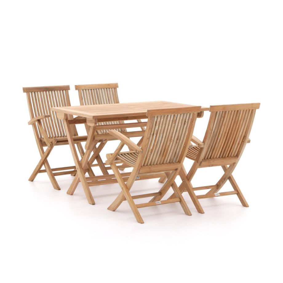 Sunyard Leeds/Preston 120cm dining tuinset 5-delig - Laagste prijsgarantie! afbeelding 1