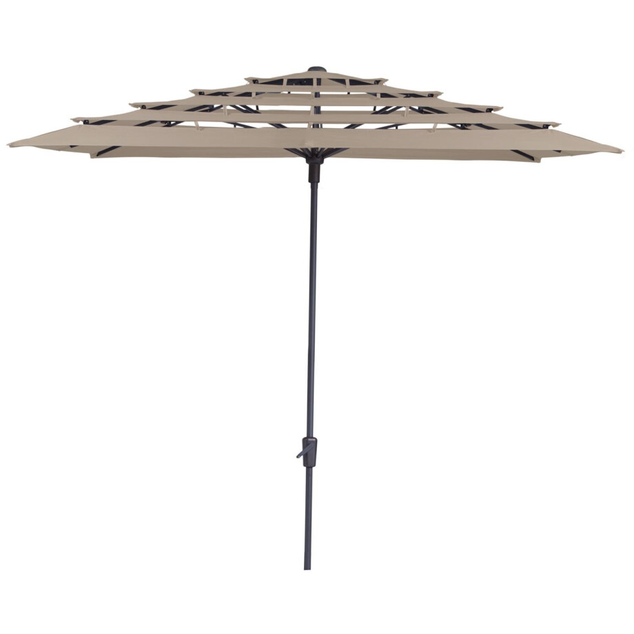 Parasol Syros open air 280x280cm (Ecru) afbeelding 