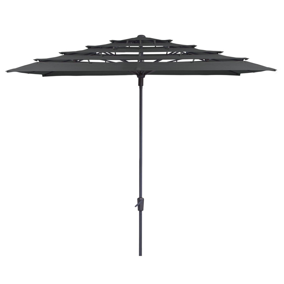 Parasol Syros open air 280x280cm (Grey) afbeelding 