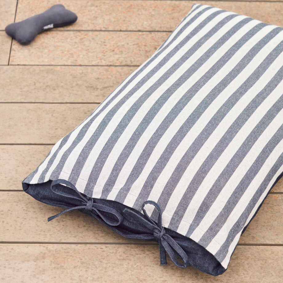 Kave Home Kussen 'Tabby' t.b.v. Hondenmand Fliicker, 40 x 60cm afbeelding 1