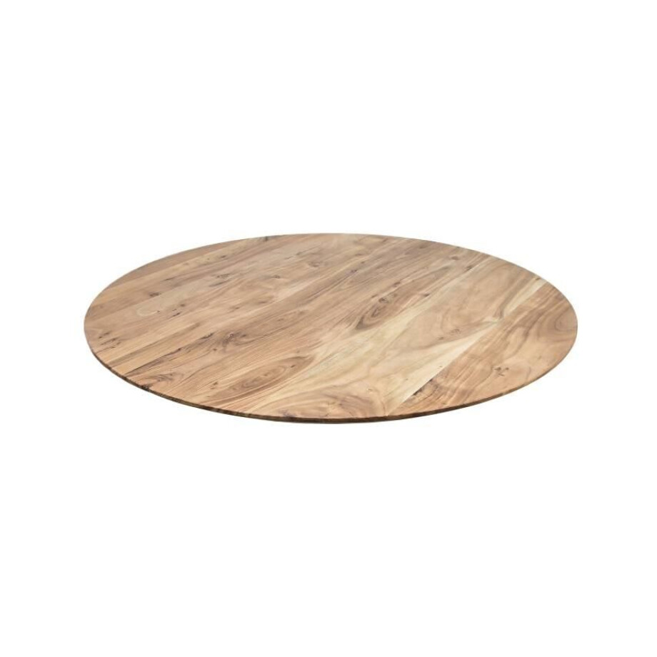 Tafelblad Zurich rond acacia | HSM Collection afbeelding 1