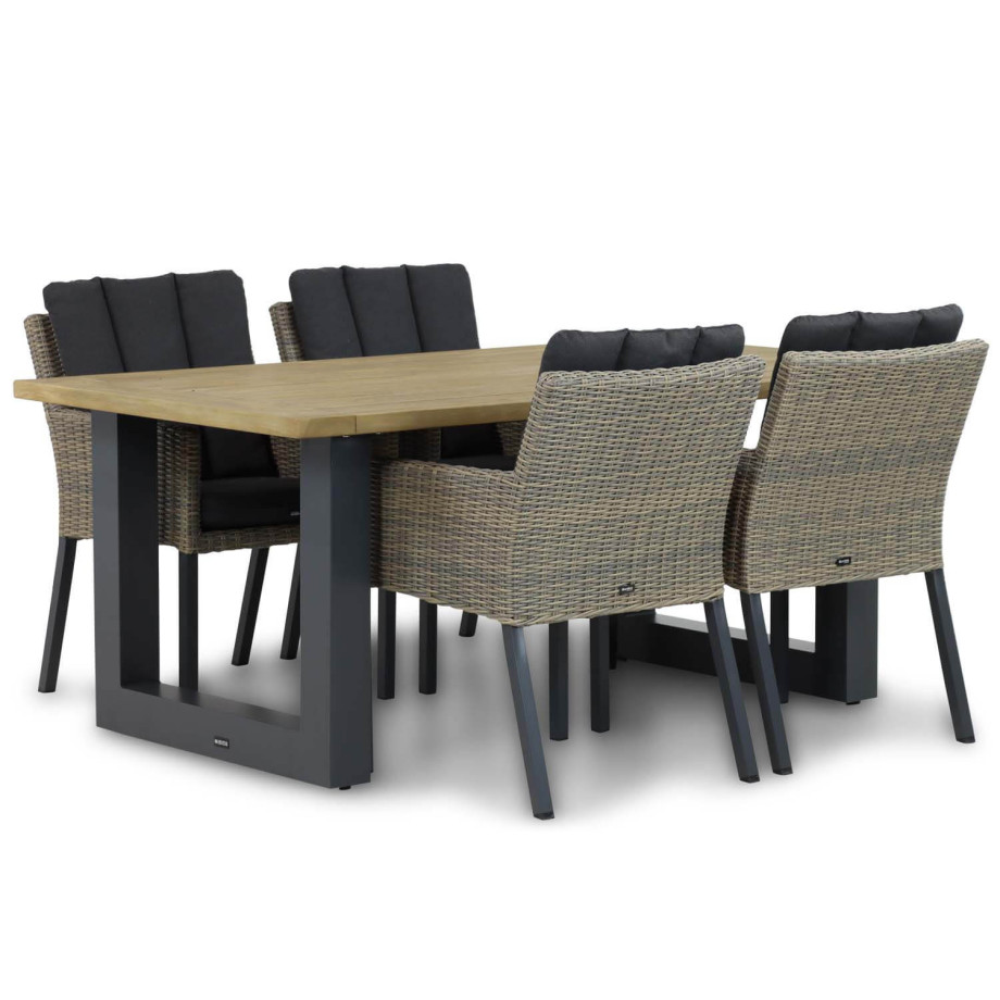 Garden Collections Oxbow/Talai 180 cm dining tuinset 5-delig afbeelding 1