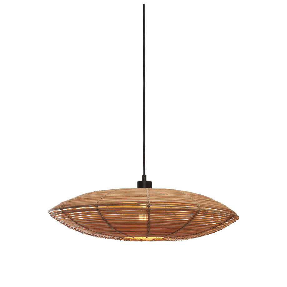 GOOD&MOJO Hanglamp 'Tanami' Rotan, 55cm, kleur Naturel afbeelding 1