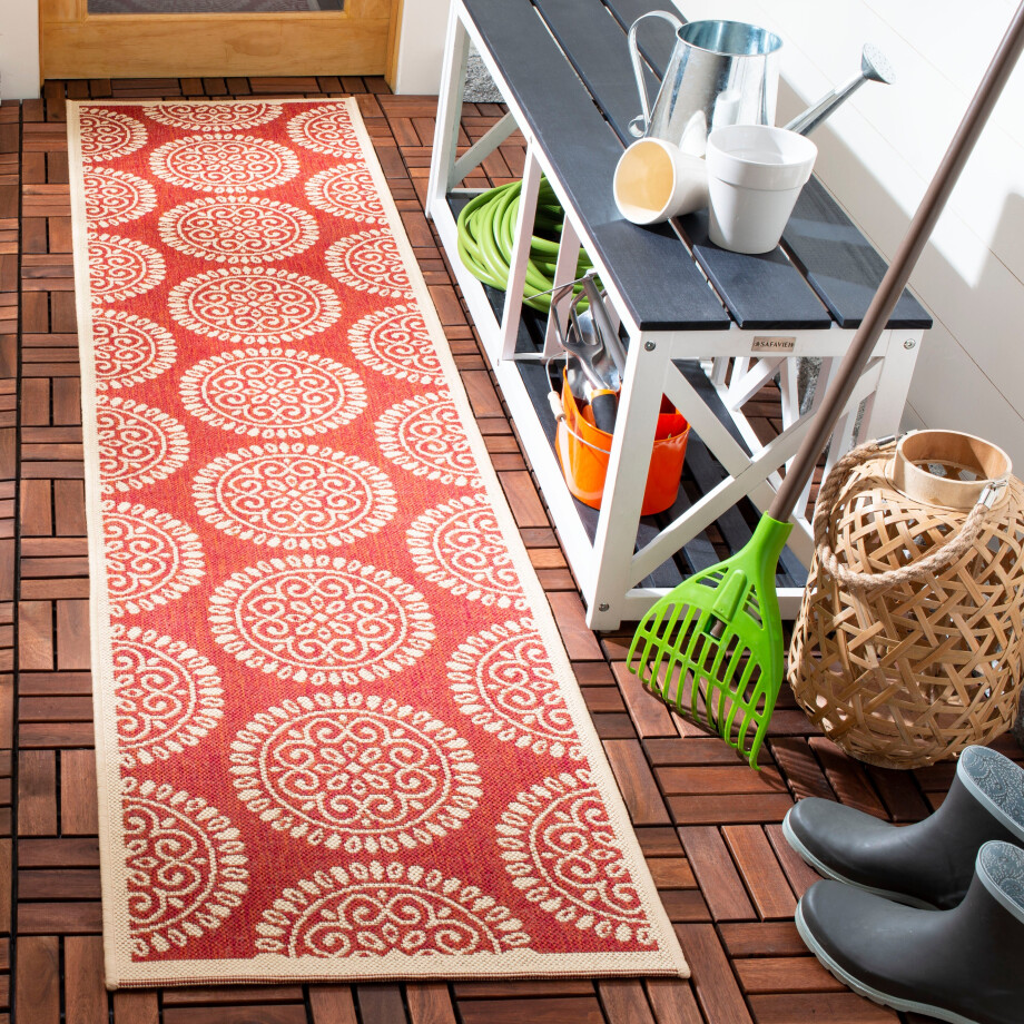 Tapijtloper Molly in- & outdoor | Safavieh afbeelding 1