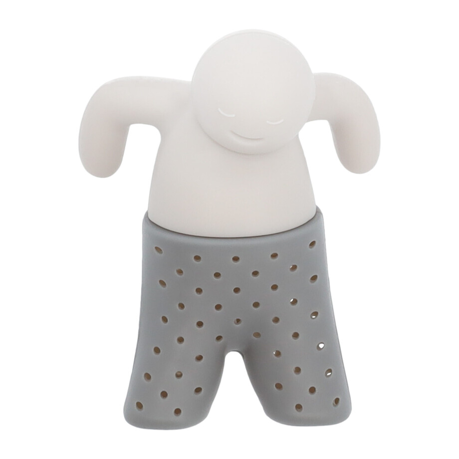 Krumble Mr Tea - Theezeefje - Grijs Krumble Mr Tea - Theezeefje - Grijs afbeelding 1
