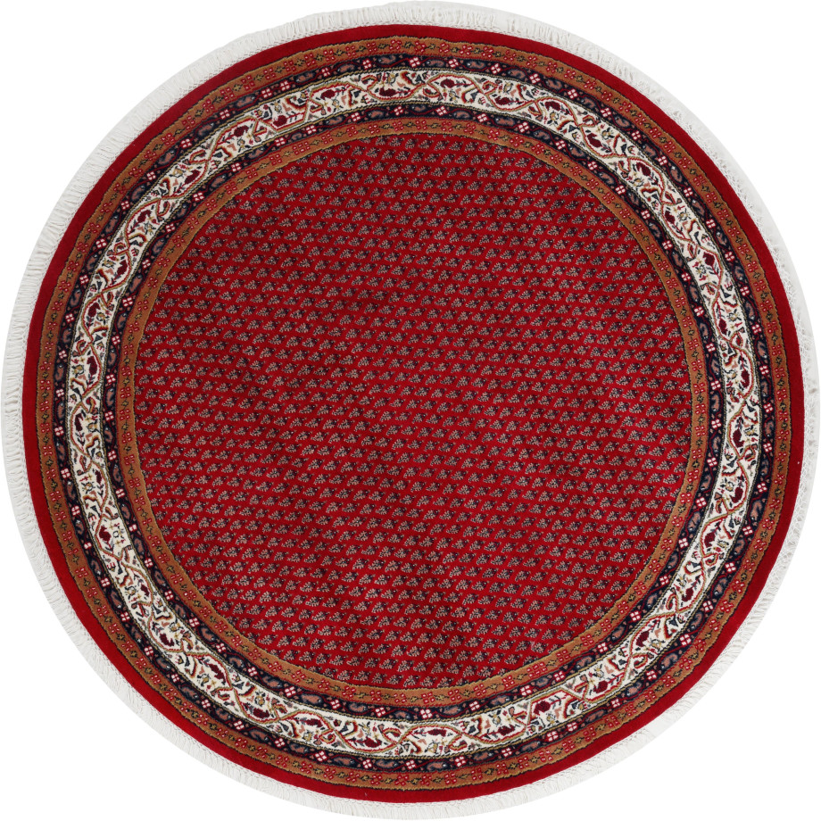THEKO Oosters tapijt Chandi Mir zuivere wol met de hand geknoopt, met franje afbeelding 1