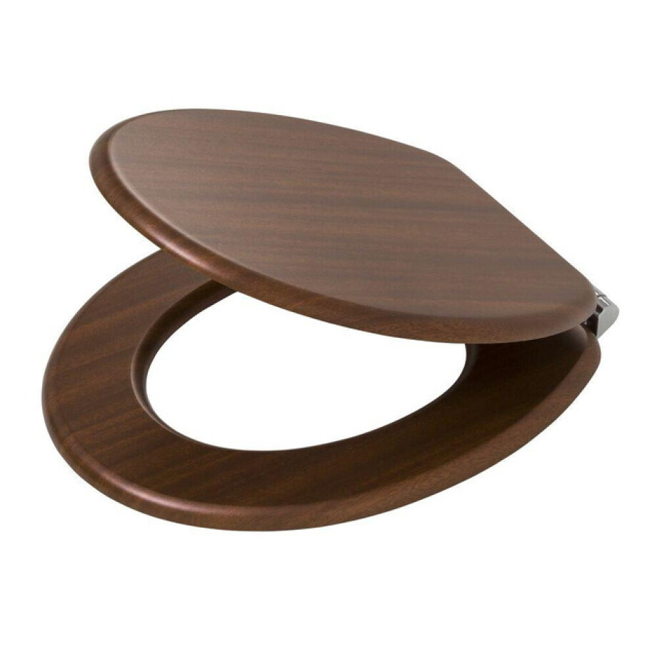Tiger Douglas Closetzitting - 38x43x5cm - softclose - MDF - walnoot 800612 Tiger Douglas Closetzitting - 38x43x5cm - softclose - MDF - walnoot 800612 afbeelding 1