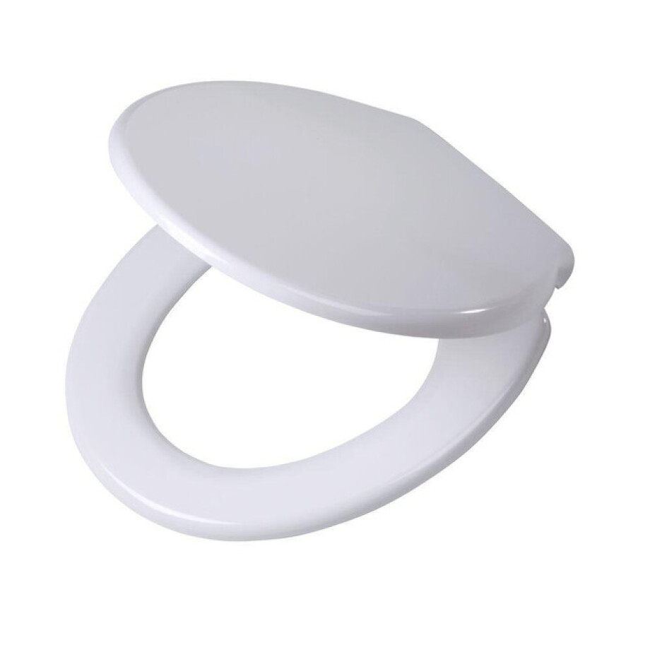 Tiger Toiletbril Burton Softclose Duroplast Wit 37.3x5.5x44.2cm 251460646 Tiger Toiletbril Burton Softclose Duroplast Wit 37.3x5.5x44.2cm 251460646 afbeelding 1