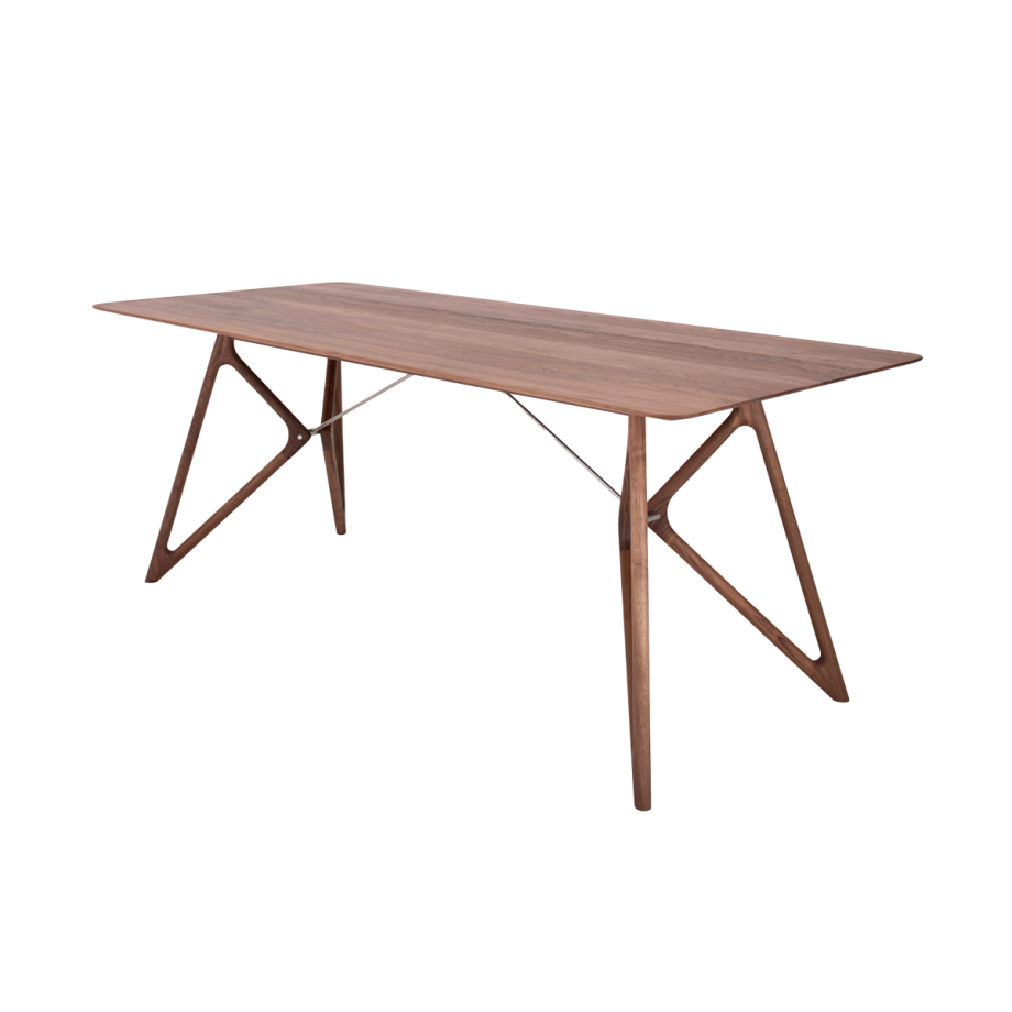 Tink table houten eettafel wild walnut - 180 x 90 cm Tink table houten eettafel wild walnut - 180 x 90 cm afbeelding 1