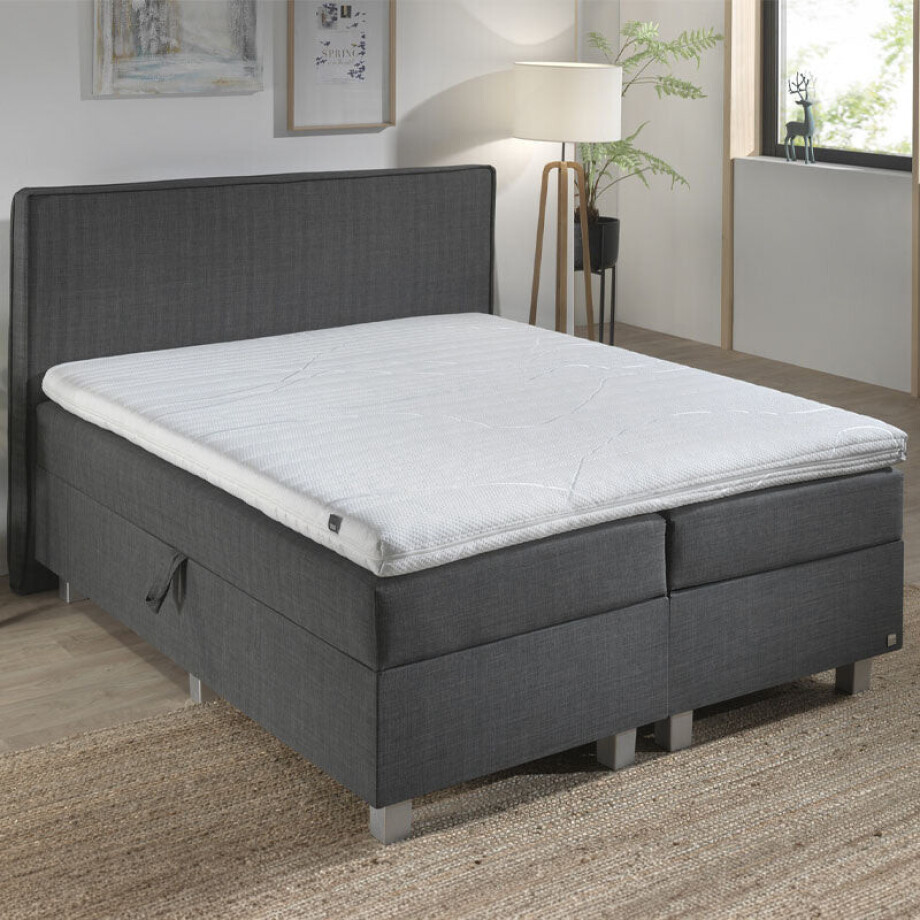 Topmatras Silver Line - Hybrid - 180x200cm Met Hybrid Schuim Kern - Van Dekbed Discounter - Comfort: Stevig - Dekbed-Discounter.nl Topmatras Silver Line - Hybrid - 180x200cm Met Hybrid Schuim Kern - Van Dekbed Discounter - Comfort: Stevig - Dekbed-Discounter.nl afbeelding