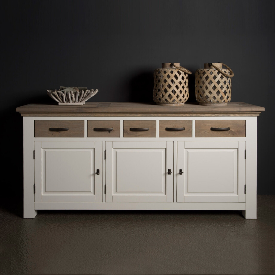 Tower Living Dressoir 'Parma' 180 cm, kleur wit afbeelding 1