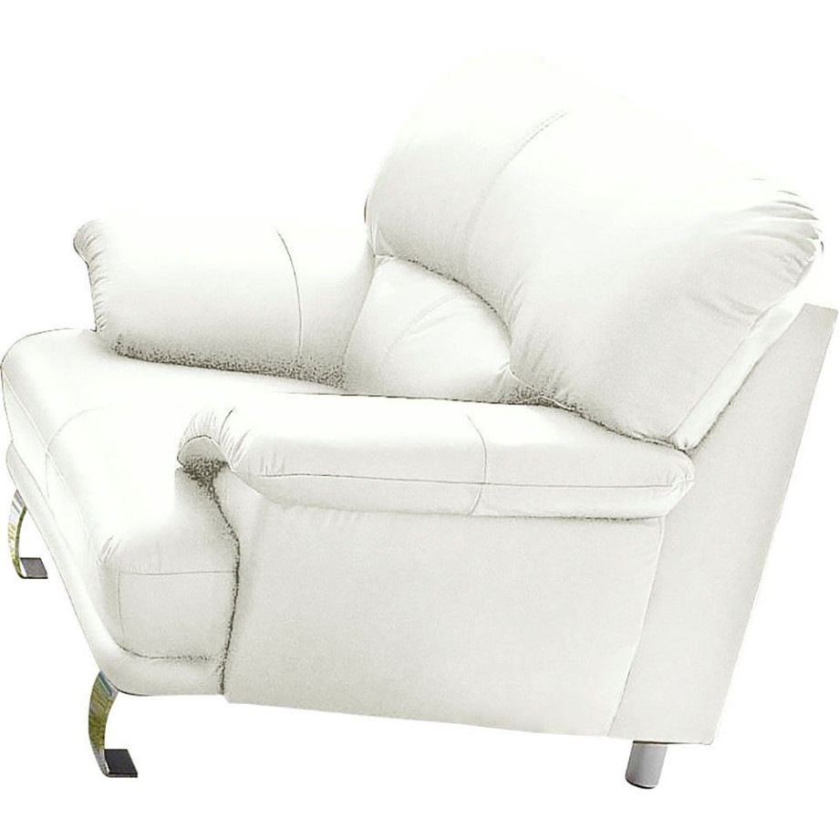 TRENDMANUFAKTUR Fauteuil Cecilia, loungestoel in Italiaans design, hoog zitcomfort (set) afbeelding 1