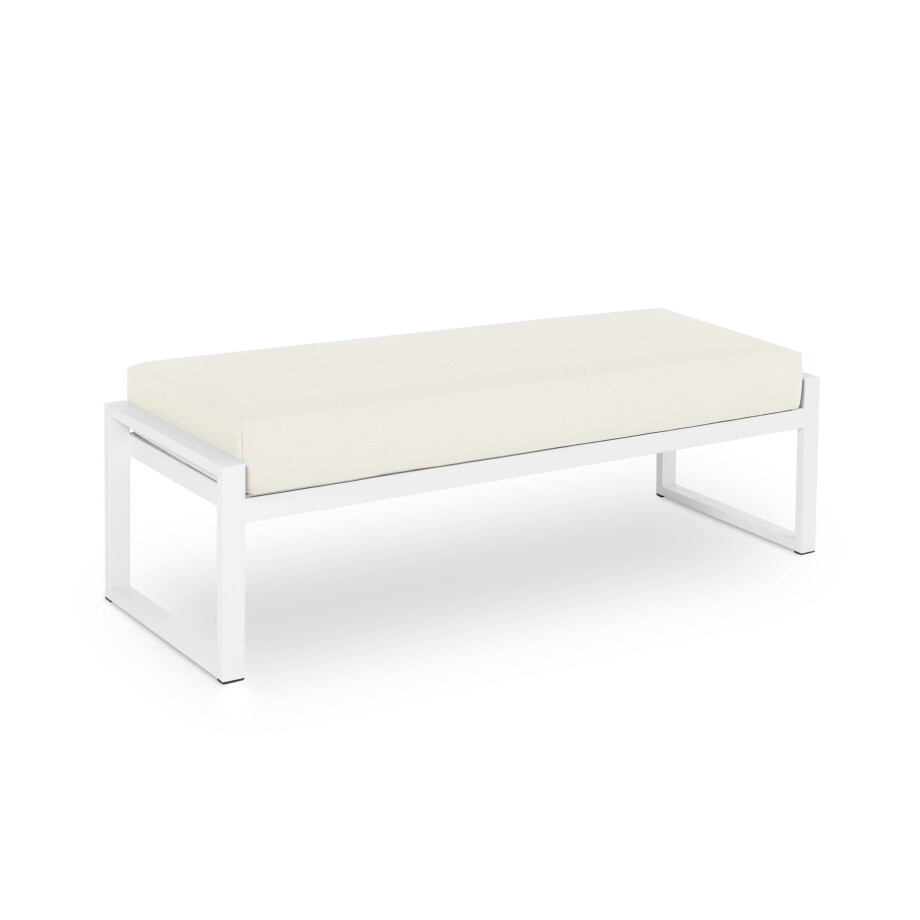 Tuinbank Nicea White | Calme Jardin afbeelding 1