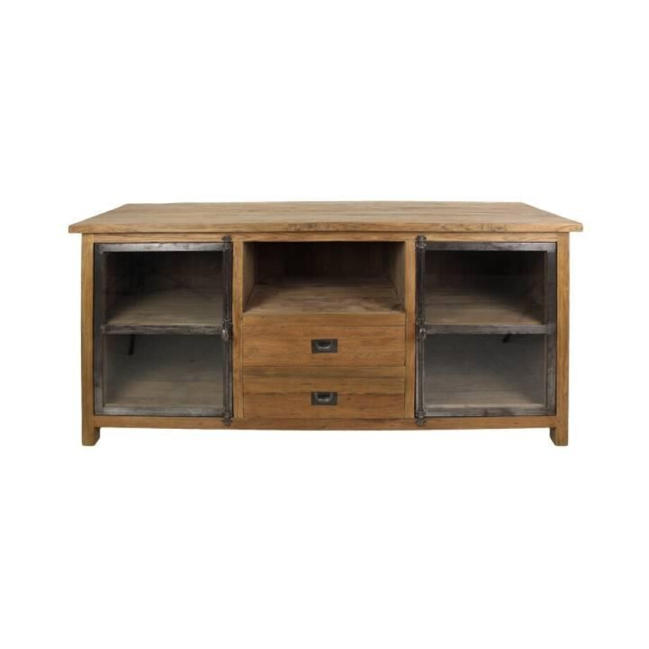 TV-Meubel Hunter teakhout | HSM Collection afbeelding 1
