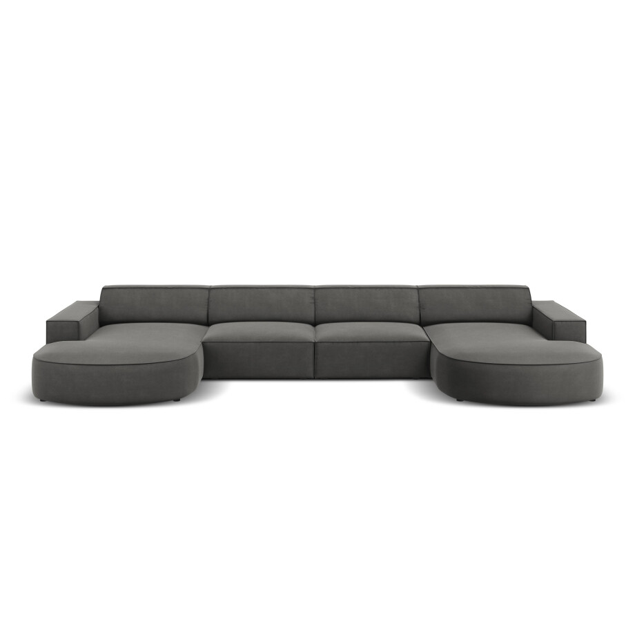 U-bank Jodie velvet rond | Micadoni Limited Edition afbeelding 1