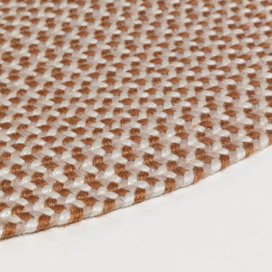 Kave Home Vloerkleed 'Rodhe' 150cm, kleur Beige Kave Home Vloerkleed 'Rodhe' 150cm, kleur Beige afbeelding 1