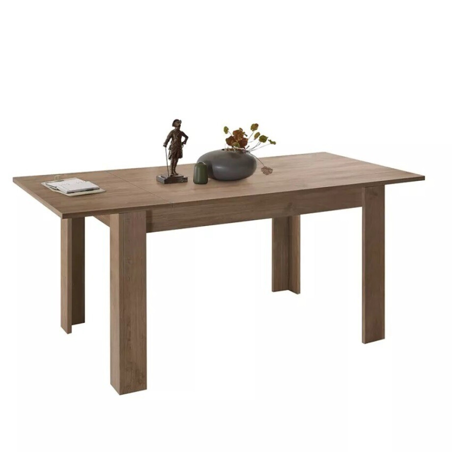 Uitschuifbare eettafel Jupiter 137 tot 185 cm mercure eiken Uitschuifbare eettafel Jupiter 137 tot 185 cm mercure eiken afbeelding 1