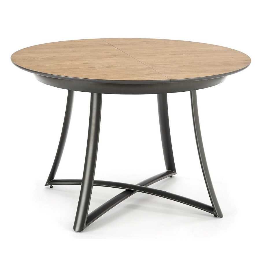 Uitschuifbare ronde eettafel Moretti 118 tot 148 cm breed Uitschuifbare ronde eettafel Moretti 118 tot 148 cm breed afbeelding 1