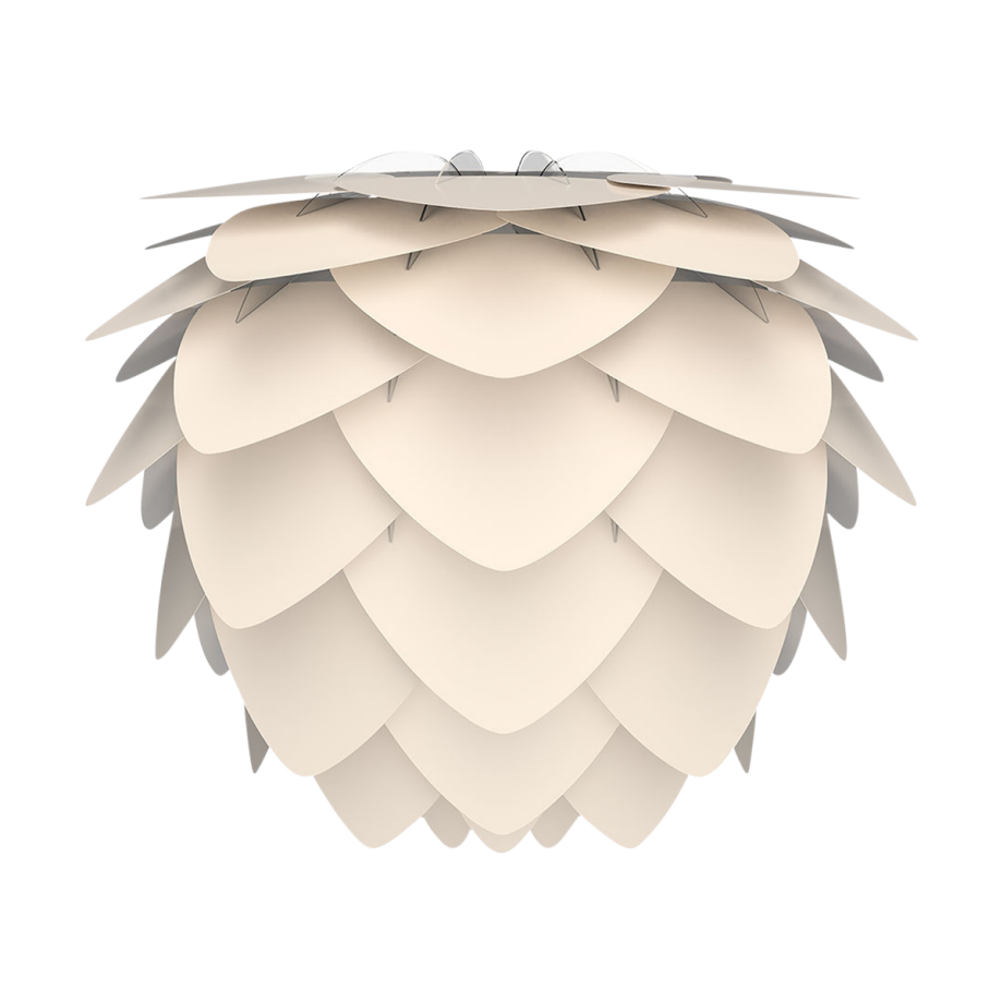 Aluvia Medium lampenkap pearl white - Ø 59 cm afbeelding 1