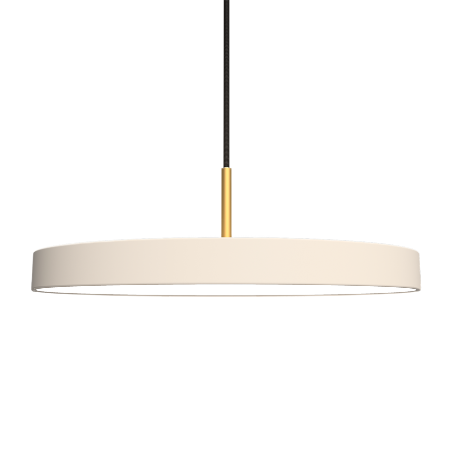 Asteria Medium hanglamp pearl white - met koordset - Ø 43 cm afbeelding 1