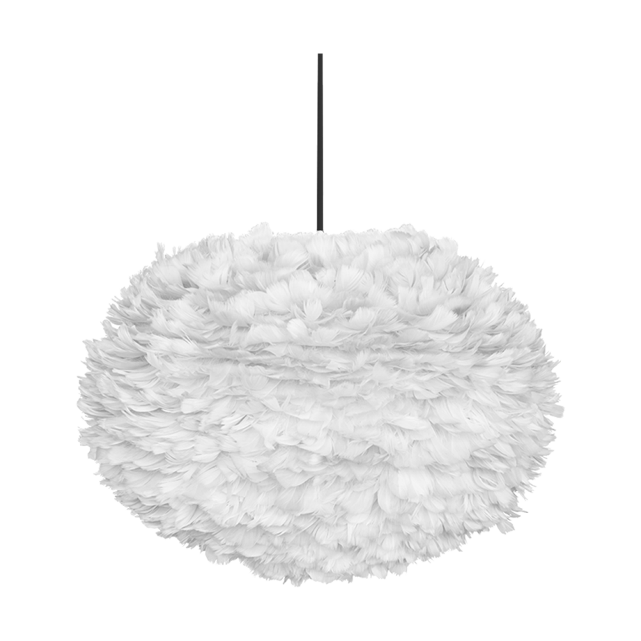 Eos Large hanglamp white - met koordset zwart - Ø 65 cm Eos Large hanglamp white - met koordset zwart - Ø 65 cm afbeelding 1