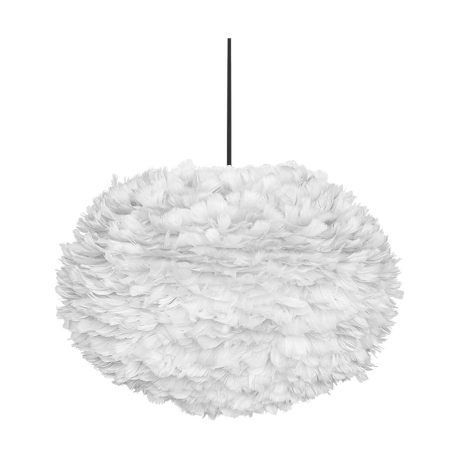 Eos Large hanglamp white - met koordset zwart - Ø 65 cm afbeelding 1