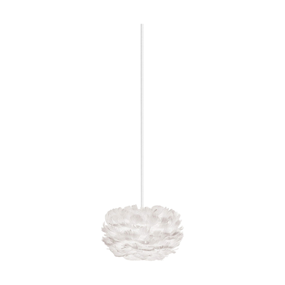 Eos Micro hanglamp white - met koordset wit - Ø 22 cm Eos Micro hanglamp white - met koordset wit - Ø 22 cm afbeelding 1