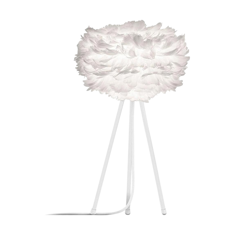 Eos Mini tafellamp white - met tripod wit - Ø 35 cm Eos Mini tafellamp white - met tripod wit - Ø 35 cm afbeelding 1