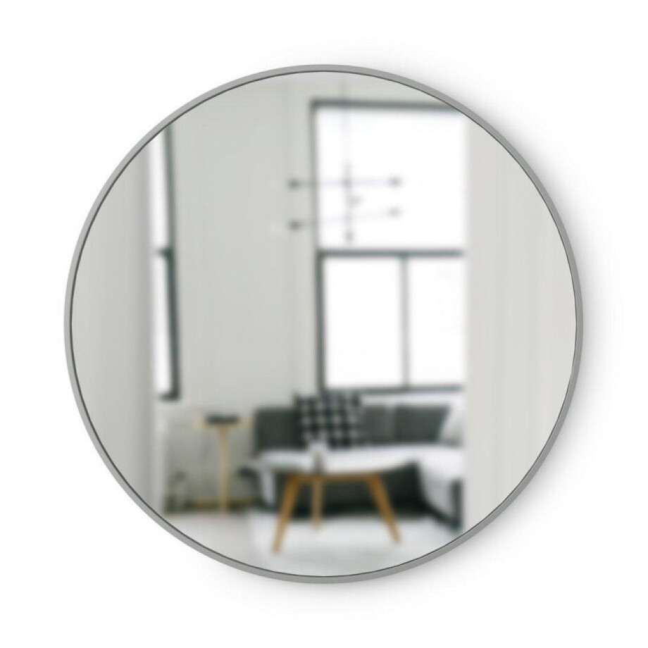 Umbra Hub Spiegel 94x94x3cm glas grijs 358370-918 afbeelding 1