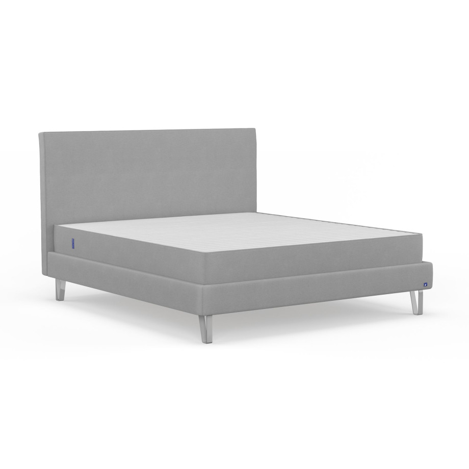 BRUNO Classic bed 200x200cm in Licht grijs afbeelding 