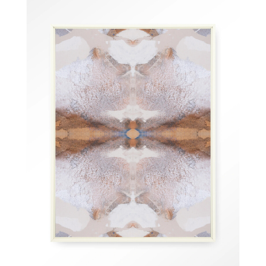 Urban Cotton Wandkleed 'Spanish Eagle' 145 x 190cm in Floating Frame - off white afbeelding 