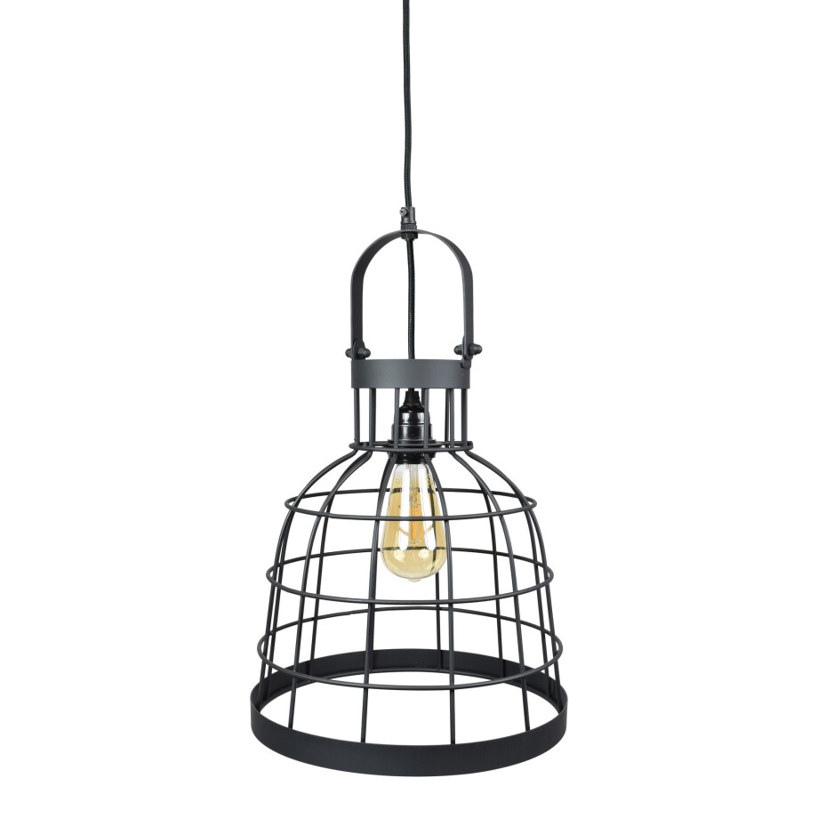 Urban Interiors hanglamp 'Bucket Large' 30cm, Black Urban Interiors hanglamp 'Bucket Large' 30cm, Black afbeelding