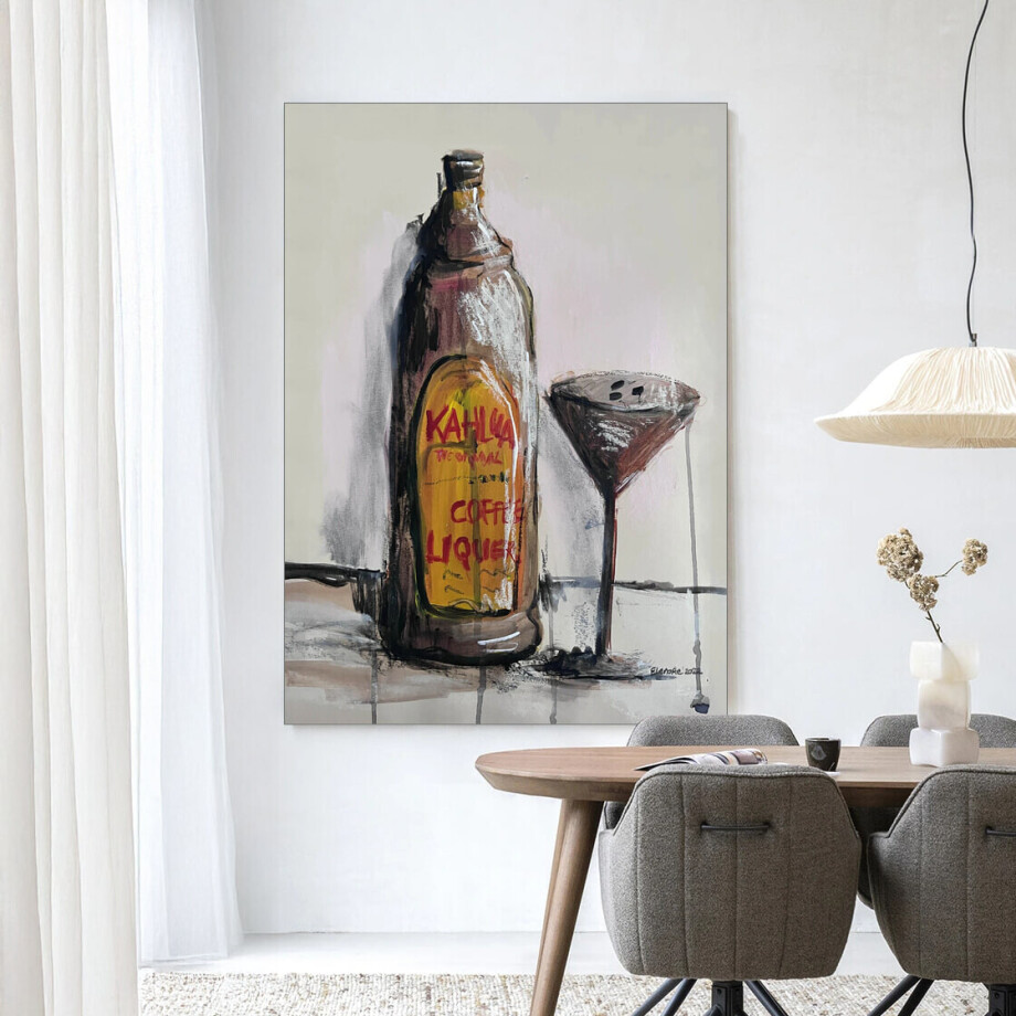 Urban Cotton Wandkleed 'Friday Night' 145 x 190cm in Frame - black Urban Cotton Wandkleed 'Friday Night' 145 x 190cm in Frame - black afbeelding
