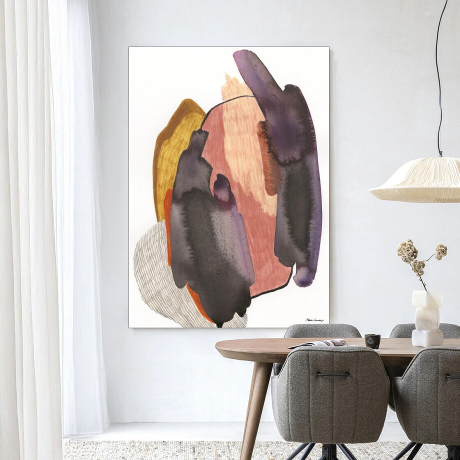 Urban Cotton Wandkleed 'Magnetism' 145 x 190cm in Frame - black Urban Cotton Wandkleed 'Magnetism' 145 x 190cm in Frame - black afbeelding