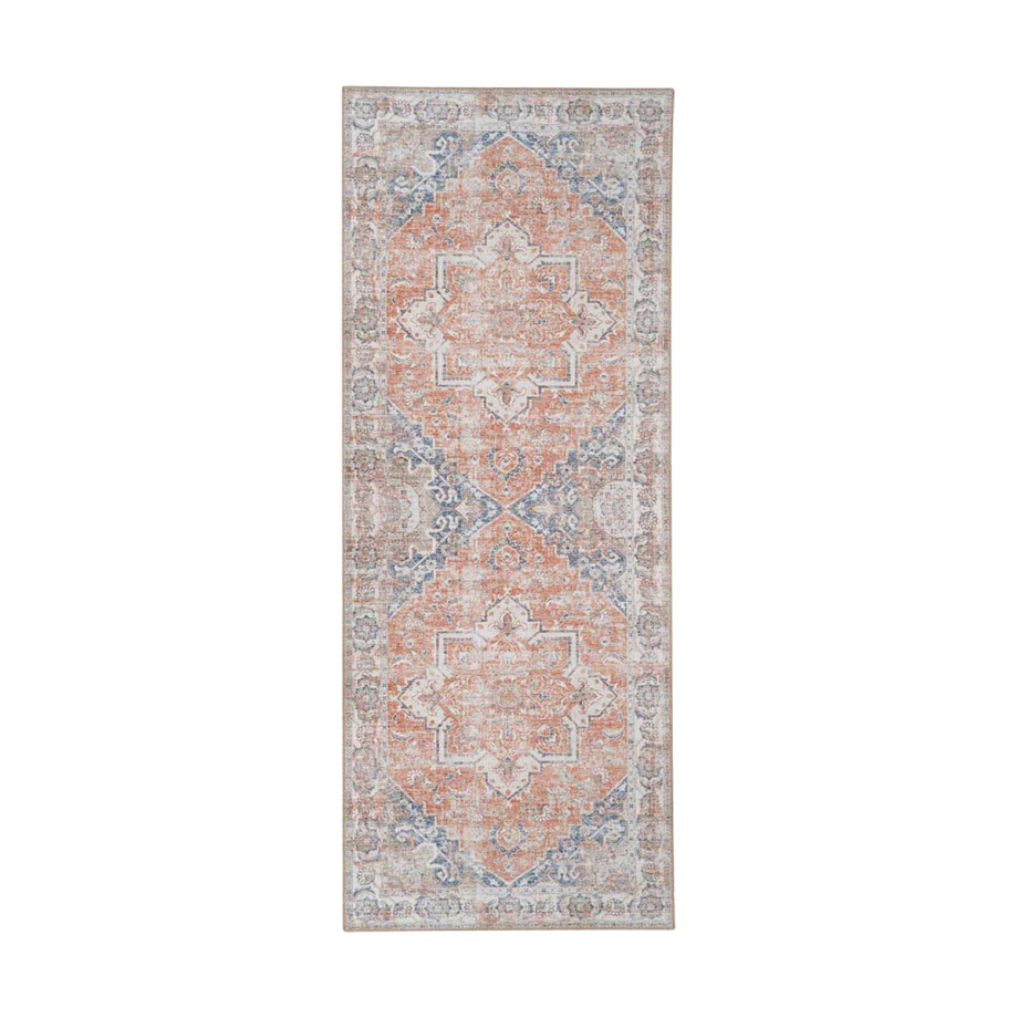 Valerie vloerkleed oranje - 200 x 80 cm afbeelding 1