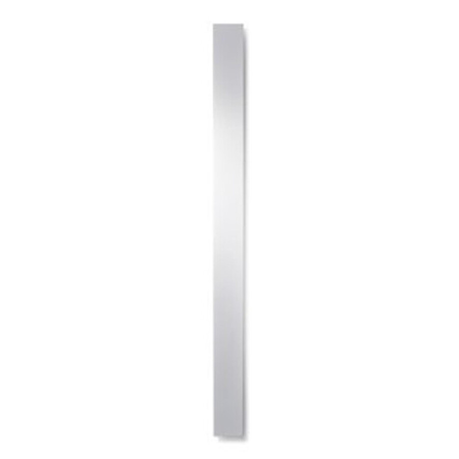 Vasco Beams Mono designradiator aluminium verticaal 1800x150mm 671W - aansluiting 0066 zwart structuur (RAL9005) 258015180mb1400 afbeelding 1
