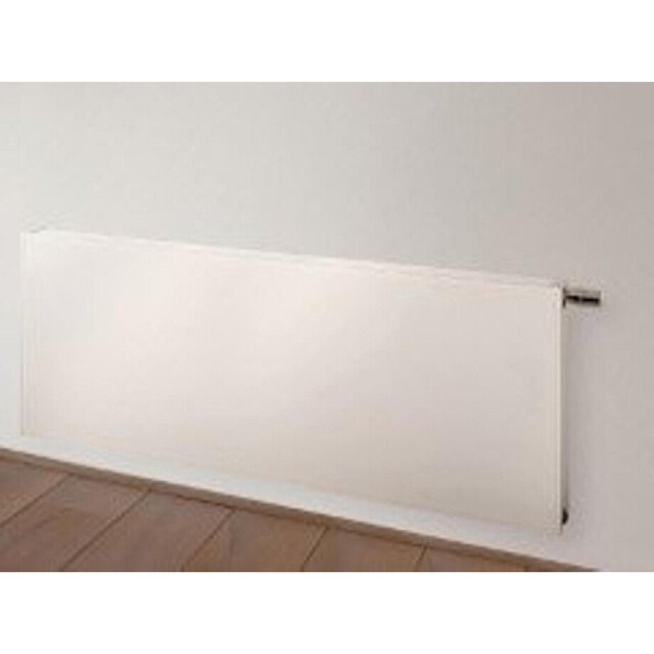 Vasco Flatline Paneelradiator type 22 300x1000mm 900 watt vlak wit structuur 108f2230100190 Vasco Flatline Paneelradiator type 22 300x1000mm 900 watt vlak wit structuur 108f2230100190 afbeelding 1