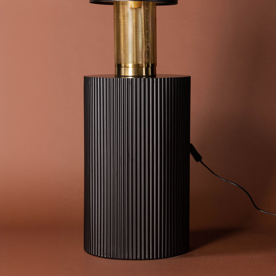 Nohr Ronde Bijzettafel 'Mistina' 30cm, kleur Zwart afbeelding 1