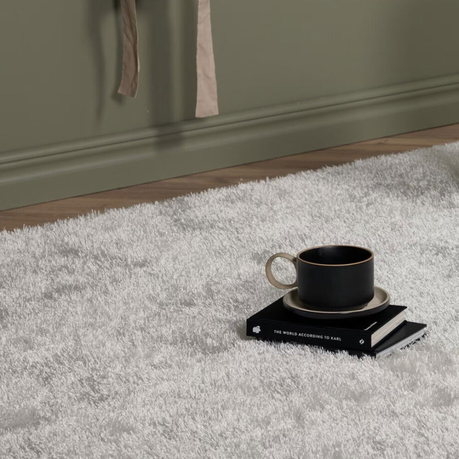 Nohr Vloerkleed 'Der' 160 x 230cm, kleur Wit afbeelding 1