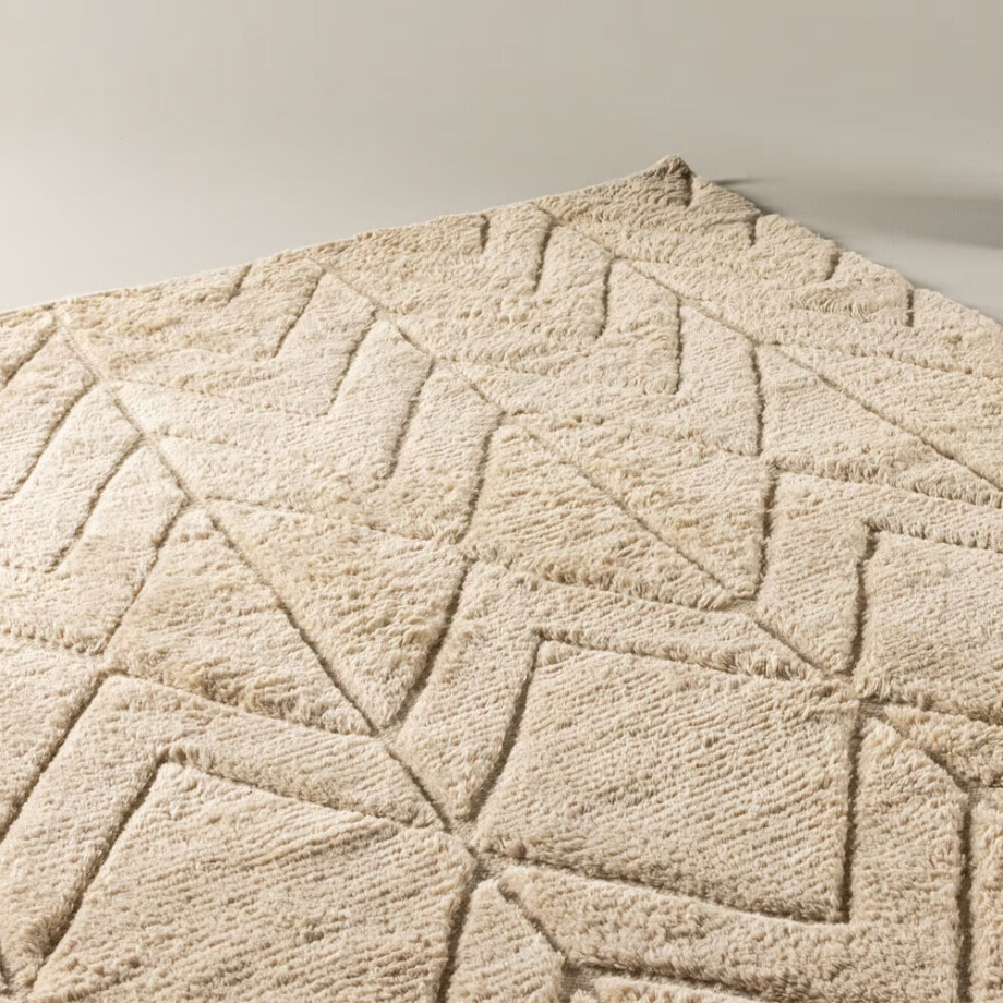 Nohr Vloerkleed 'Natasia' 200 x 300cm, kleur Beige Nohr Vloerkleed 'Natasia' 200 x 300cm, kleur Beige afbeelding 1