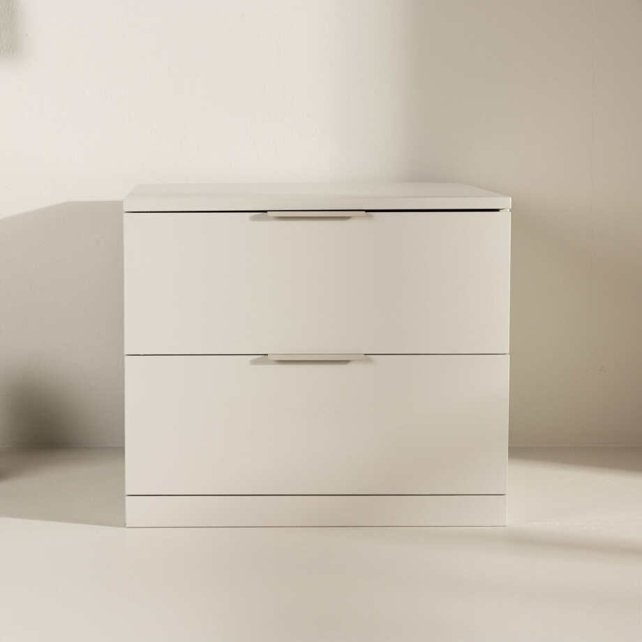 Nohr Halkastje 'Eri' Met 2 lades, kleur Beige afbeelding 1