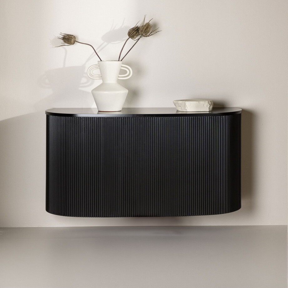 Nohr Zwevend Dressoir 'Barthram' 120cm, kleur Zwart afbeelding 1