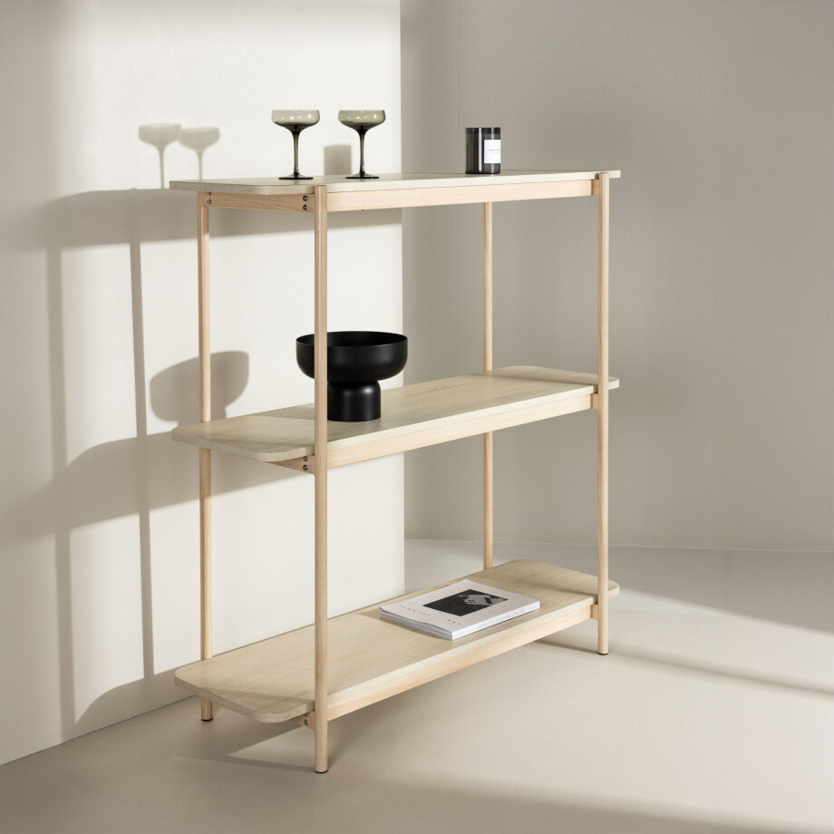 Nohr Wandrek 'Lanie' 120 x 120cm, kleur Whitewash afbeelding 1