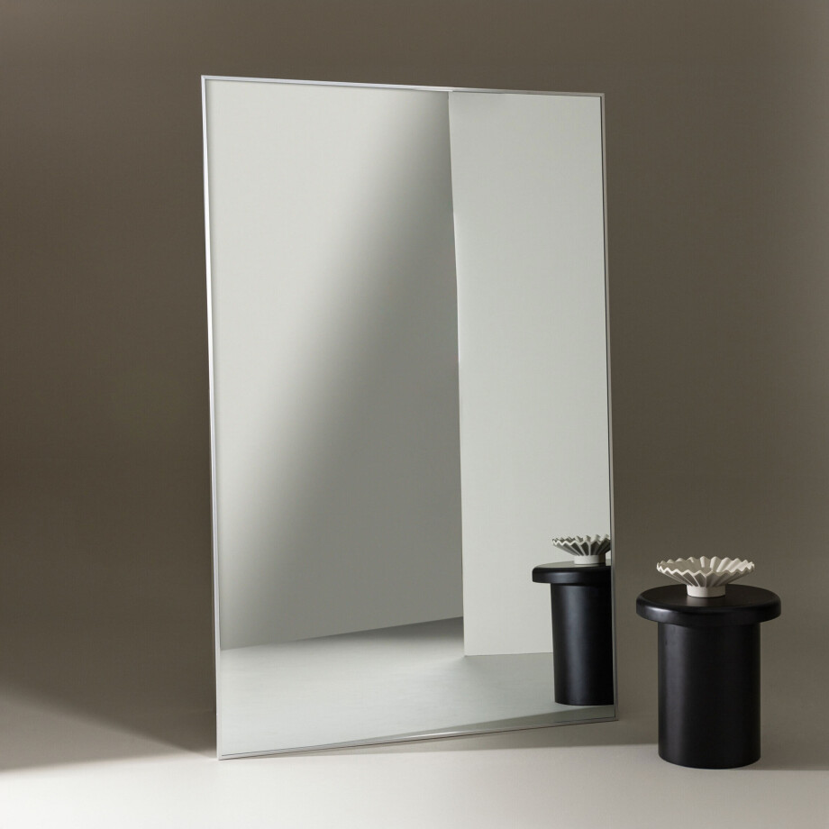 Nohr Brede Spiegel 'Kimiko' 190 x 120cm, kleur zilver afbeelding 1