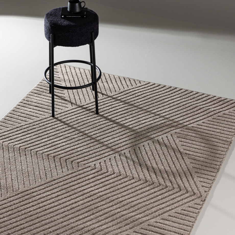 Nohr Vloerkleed 'Auburn' 240 x 340cm, kleur Bruin afbeelding 1